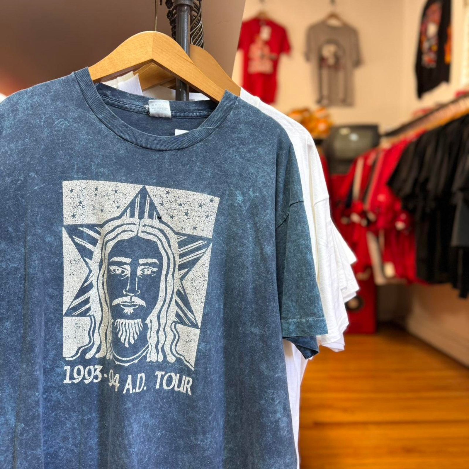 Harley Davidson × Vintage 90s Jesus Born To Die Tee | Grailed