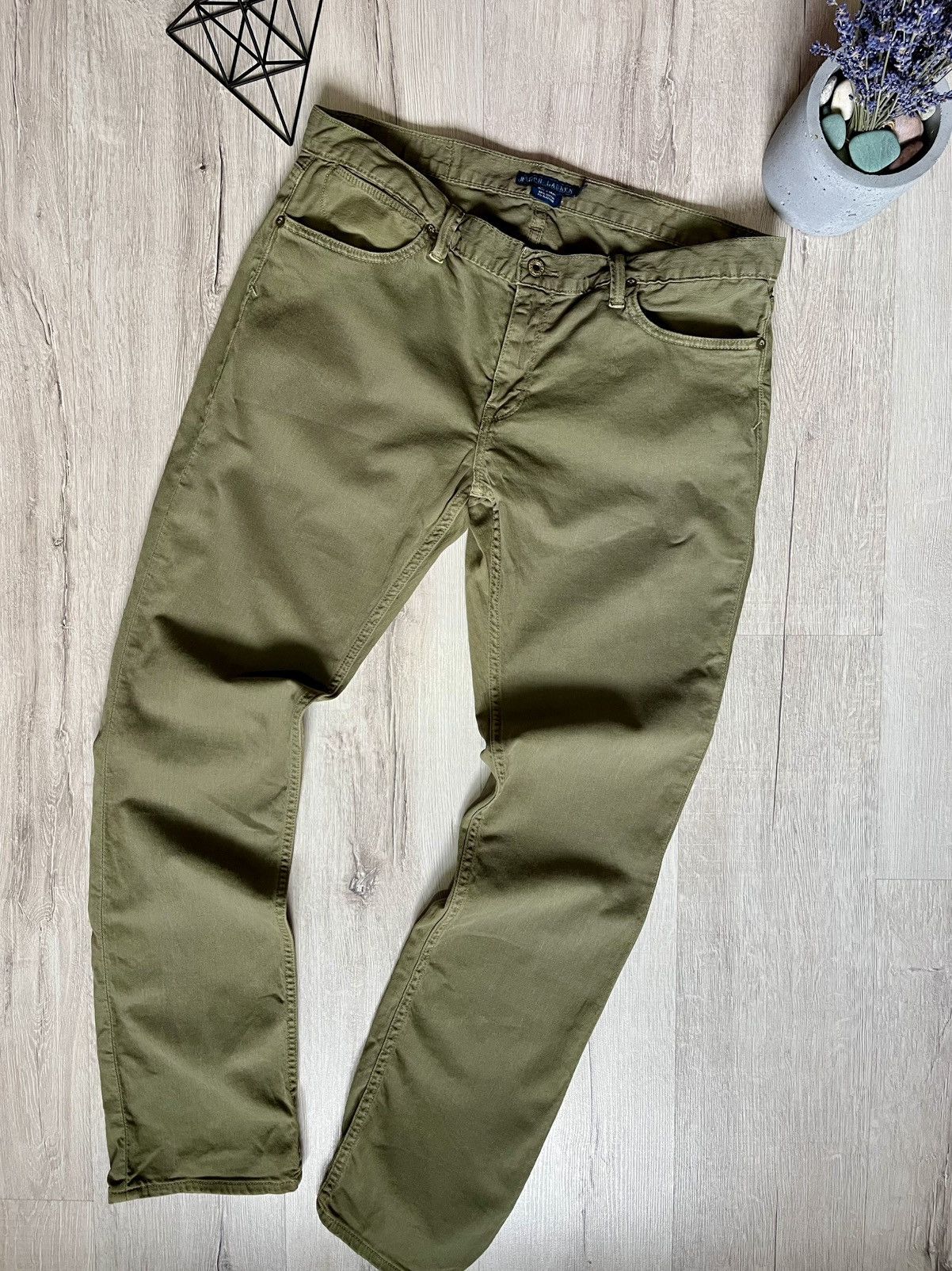 Lauren Ralph Lauren × Ralph Lauren × Ralph Lauren Blue Label Ralph Lauren man’s khaki jeans pants size 32 Size US 32 / EU 48 - 1 Thumbnail