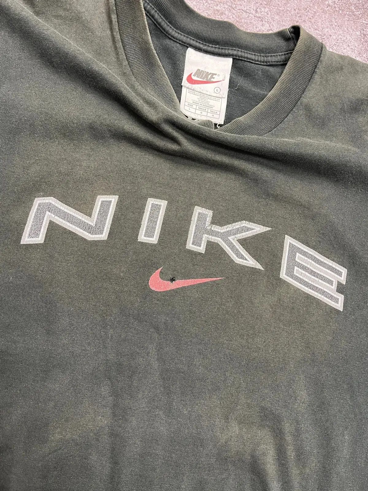 Nike NIKE VINTAGE CENTER LOGO T-SHIRT Size US L / EU 52-54 / 3 - 2 Thumbnail