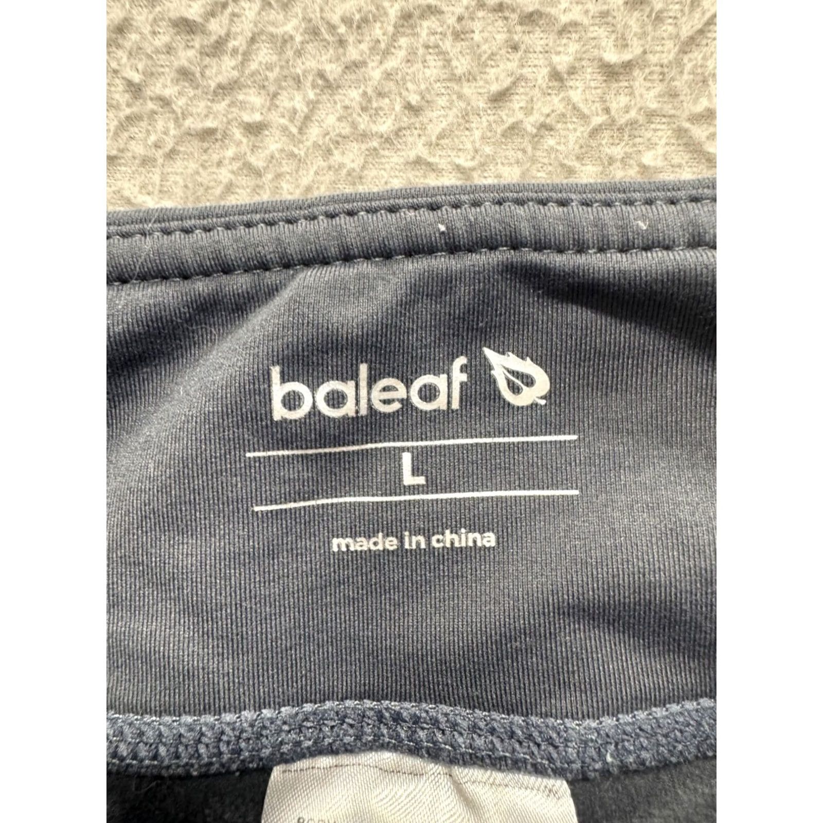 Vintage Baleaf Leggings Women's L Compression with Side Pockets Gray Slate #9557 Size 36" / US 14 / IT 50 - 5 Thumbnail