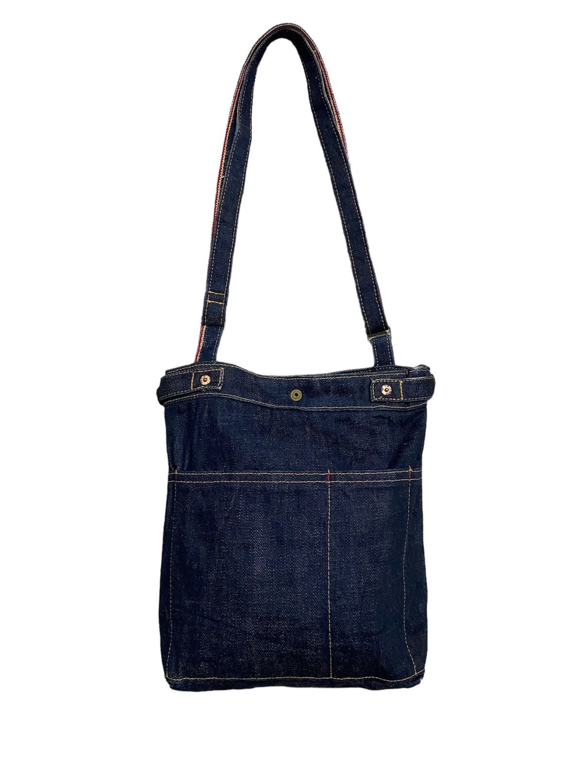 Chevignon × Indigo Chevignon Girl Selvedge Denim Sling Bag Size ONE SIZE - 2 Thumbnail