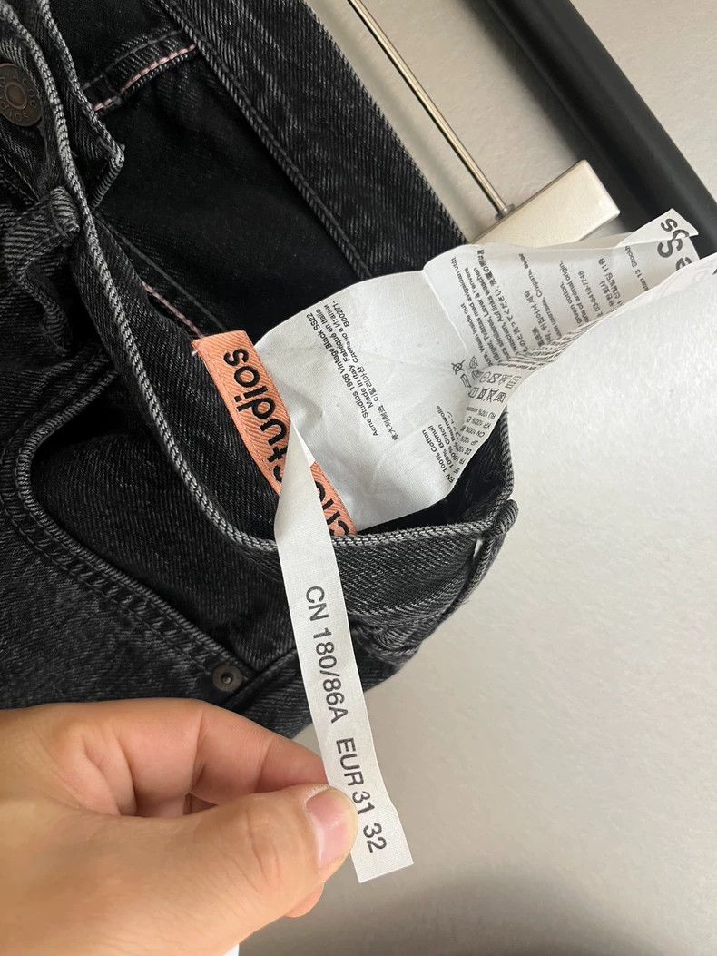 Acne Studios acne studios black jeans 2506-Nextarrow Size US 31 - 6 Thumbnail