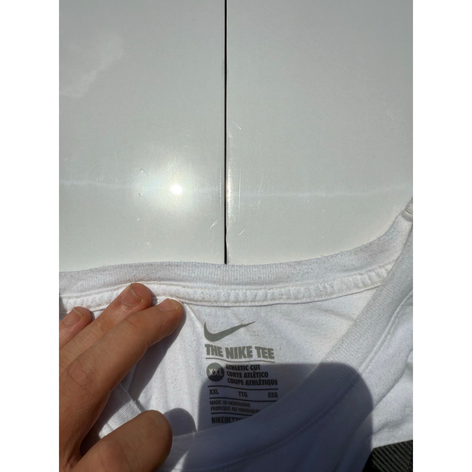 Nike Nike XXL White tee Size US XXL / EU 58 / 5 - 2 Thumbnail