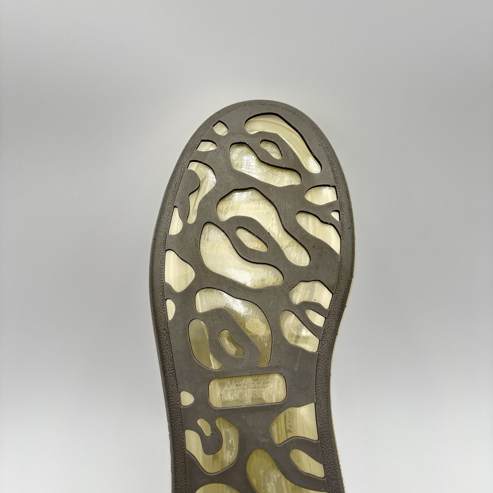 Alexander McQueen Alexander McQueen ' Transparent Sole, Snakeskin ' GREAT COND Size US 9 / EU 42 - 10 Thumbnail