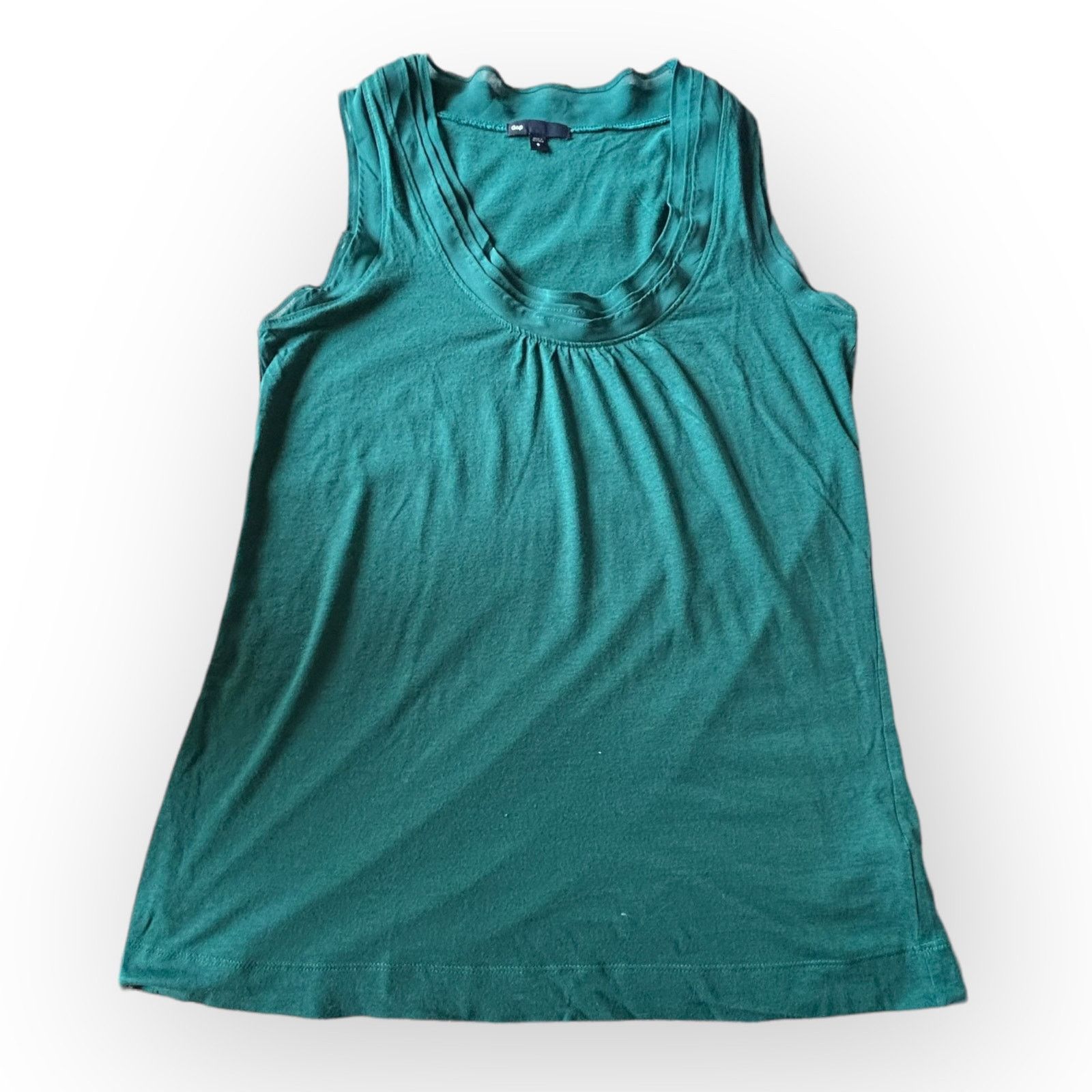 Gap Women’s Teal Gap Tank Top Blouse | Size Small Size S / US 4 / IT 40 - 2 Thumbnail