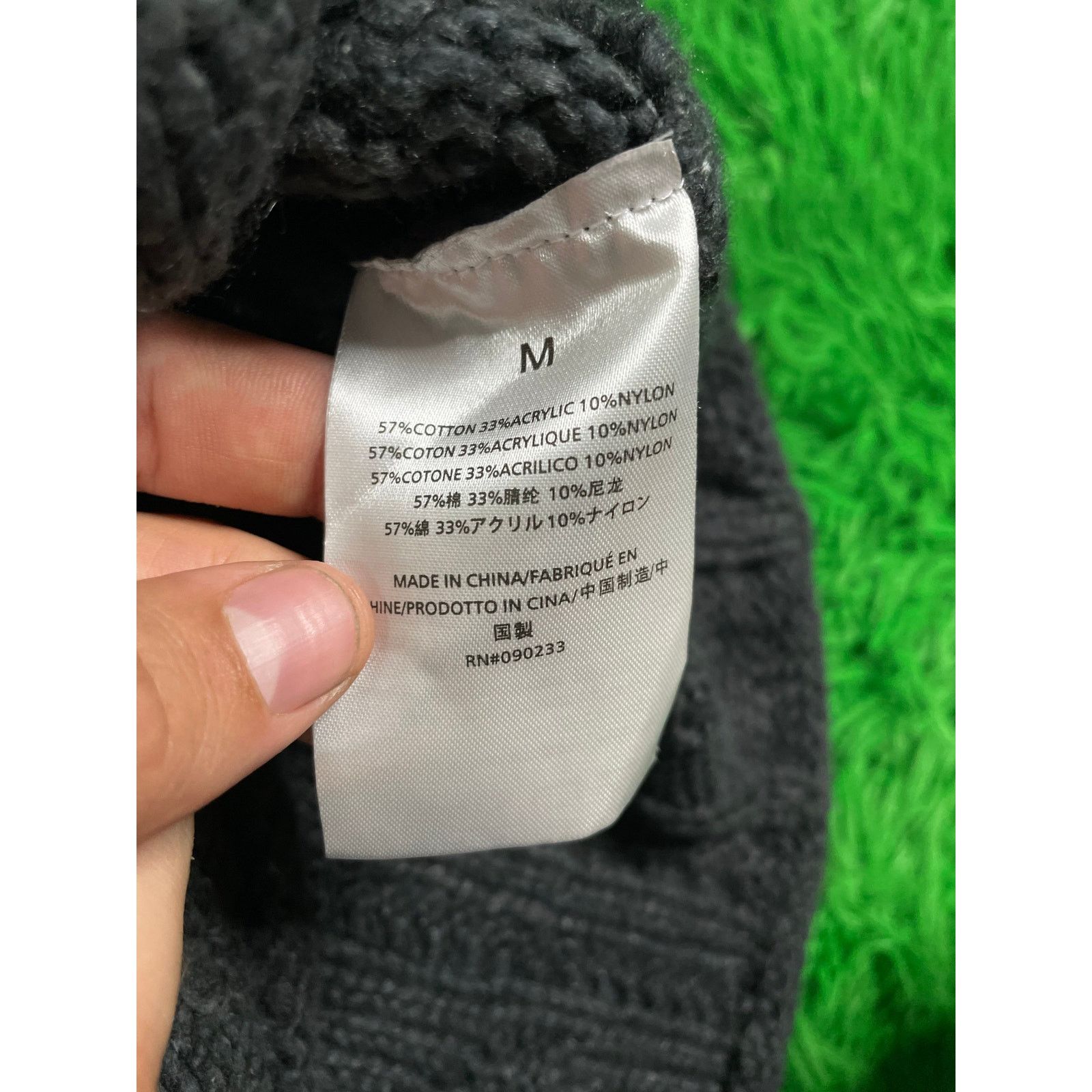 Essentials Essentials Knit Crewneck Charcoal Medium New Size US M / EU 48-50 / 2 - 3 Thumbnail