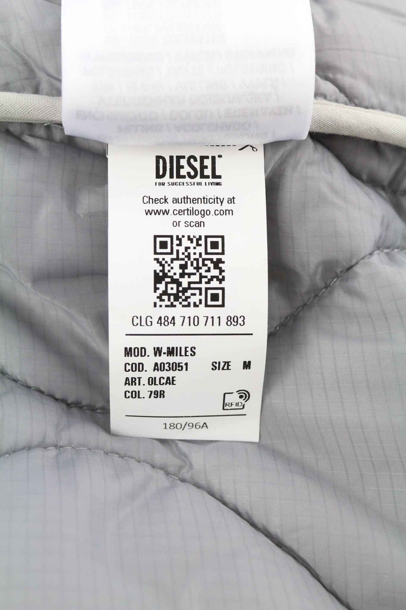 Diesel W-MILES M Brown Removable Lining Hooded Jacket 40045 Size US M / EU 48-50 / 2 - 14 Thumbnail