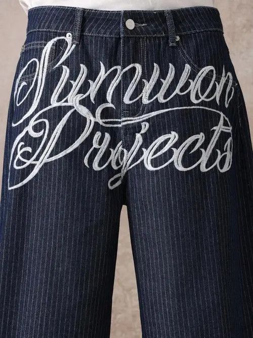 Jean Hirasawa x Kei Graphic DRILL DRIP Y2k street jorts shorts Size US 32 / EU 48 - 7 Thumbnail