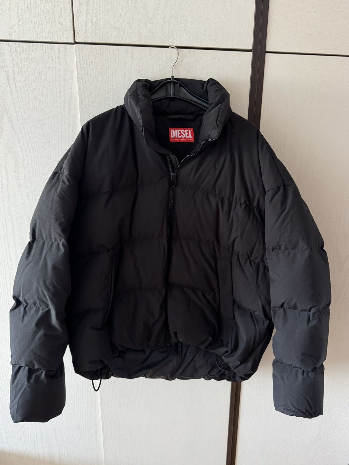 Diesel Diesel Back Logo Puffer Size US L / EU 52-54 / 3 - 1 Thumbnail