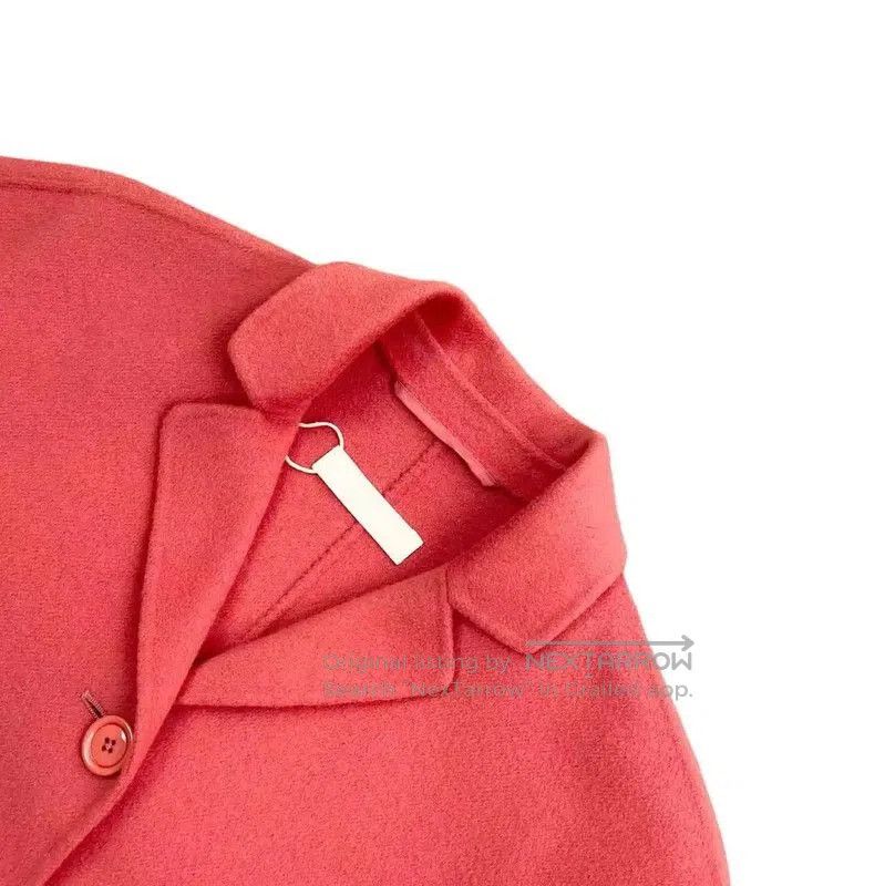 Max Mara MaxMara Red Women's Coat . Size XXS / US 00 / IT 34 - 3 Thumbnail
