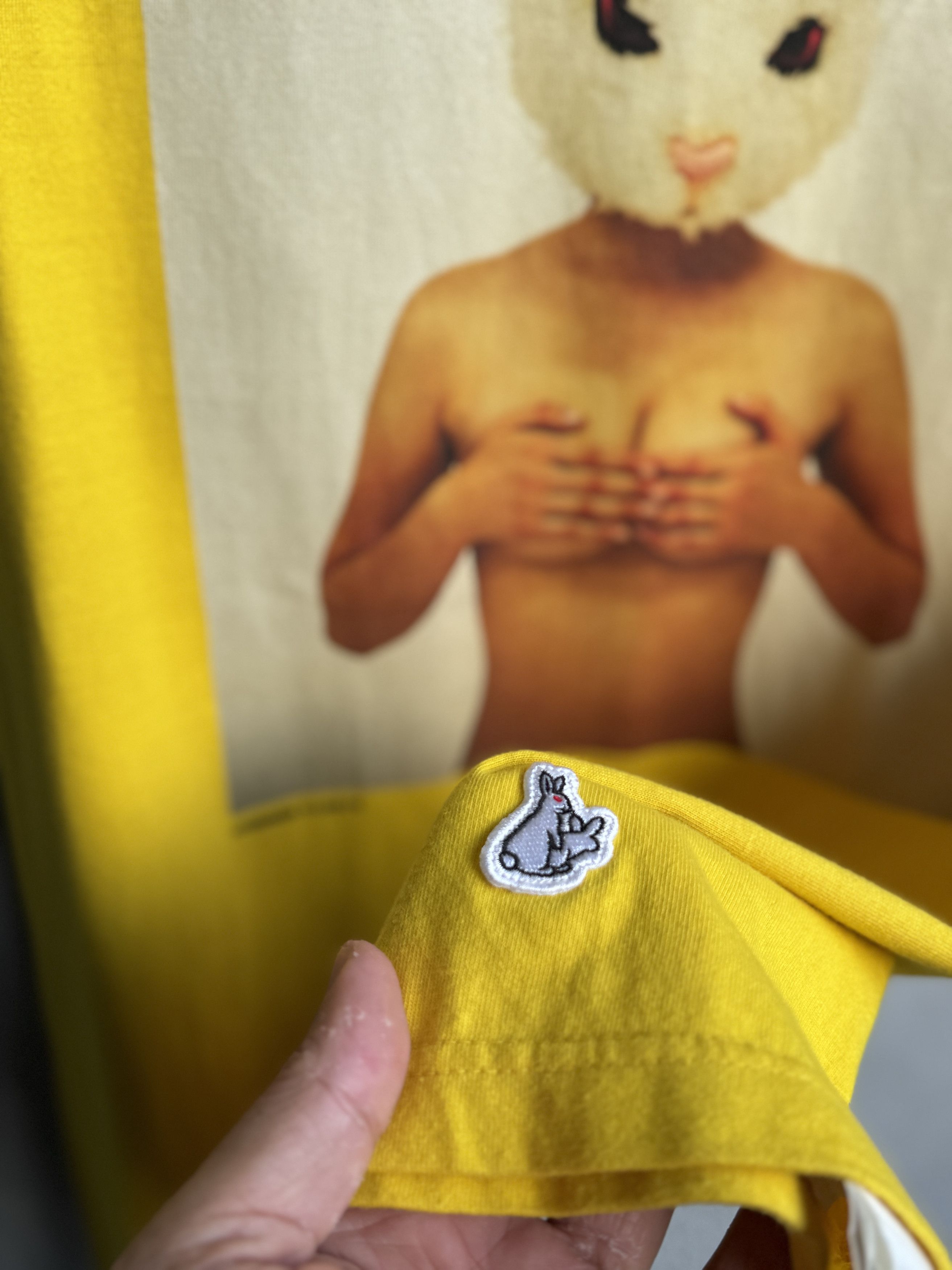 FR2 Naked Sexy Girl FR2 Fucking Rabbits Photo T-Shirt Size US L / EU 52-54 / 3 - 6 Thumbnail