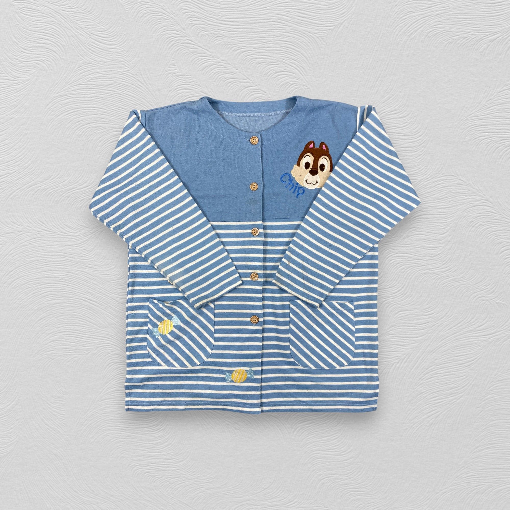 Japanese Brand Japanese Brand Chip & Dale Blue Stripe Jacket- J276 Size US L / EU 52-54 / 3 - 4 Thumbnail