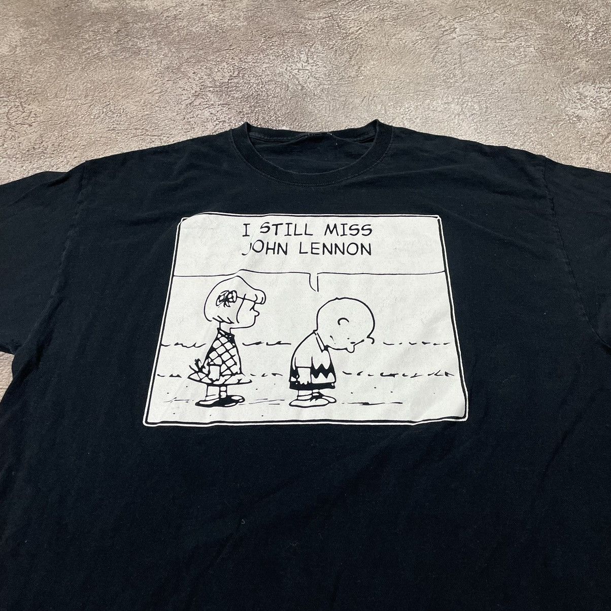 Vintage Vintage Y2K ADULT “ I STILL MISS JOHN LENNON “ FUNNY BuyTee Size US L / EU 52-54 / 3 - 4 Thumbnail