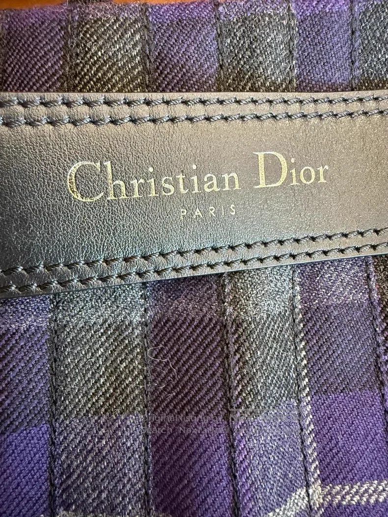 Dior Dior Plaid pleated skirt Size 24" / US 00 / IT 34 - 3 Thumbnail