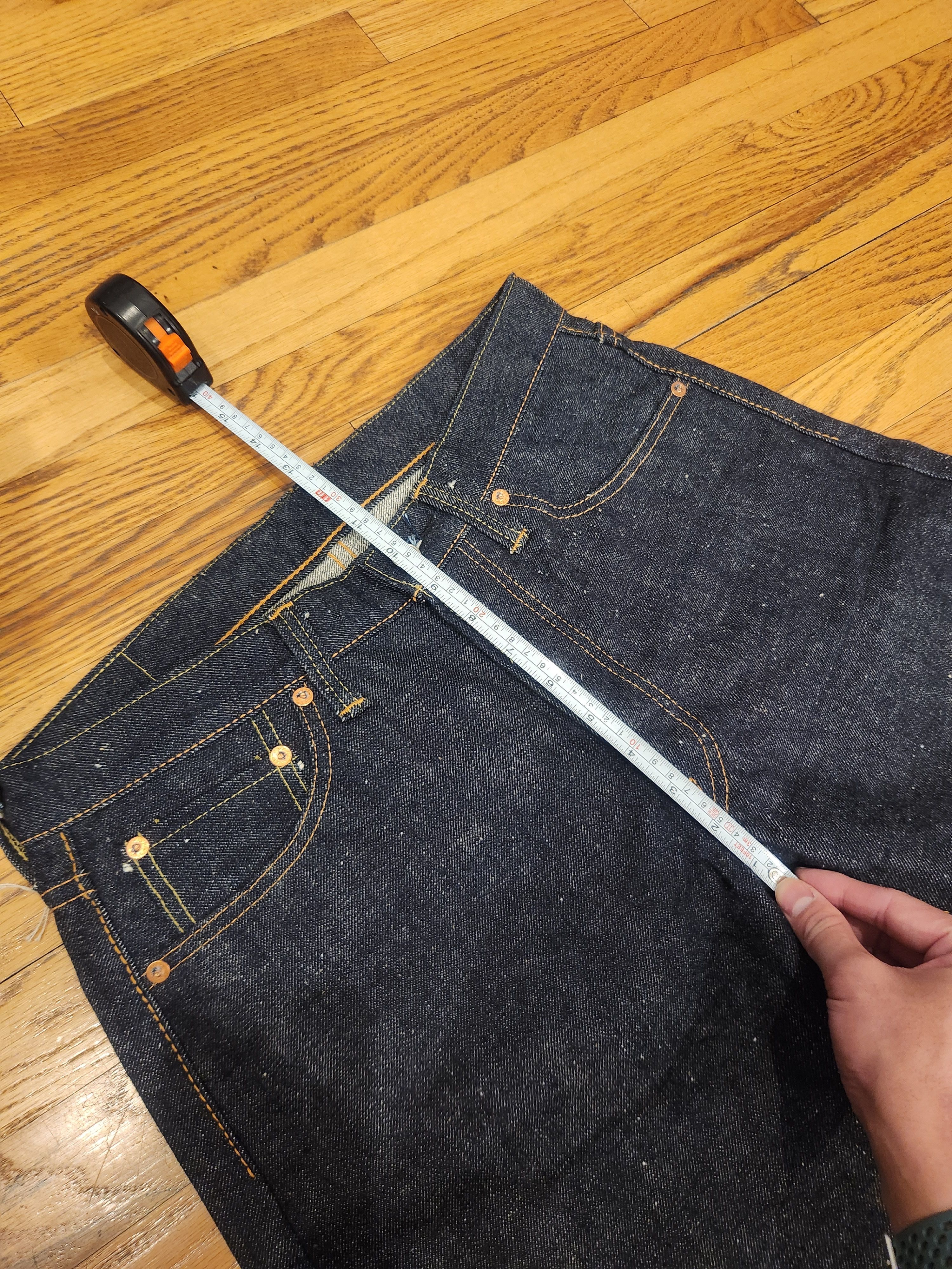 Samurai Jeans Samurai Jeans Selvedge S511XX 15oz Slim Tapered 31x30.5 NWT Size US 31 - 4 Thumbnail