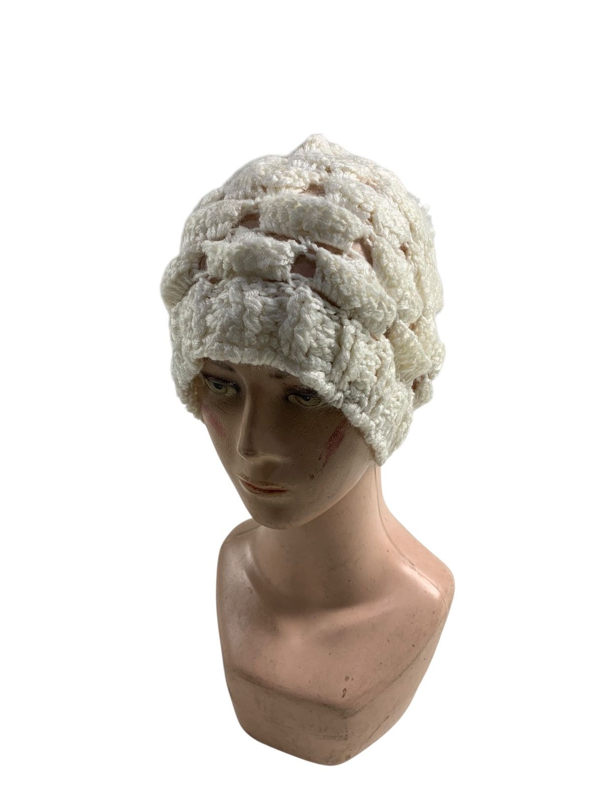 Kapital Crcohet knitted beanie hats rare Size ONE SIZE - 1 Thumbnail