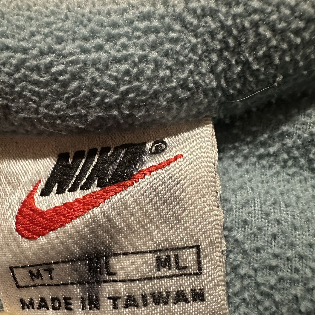 Nike × Vintage VTG Nike 1/2 Zip Fleece Size US M / EU 48-50 / 2 - 8 Thumbnail