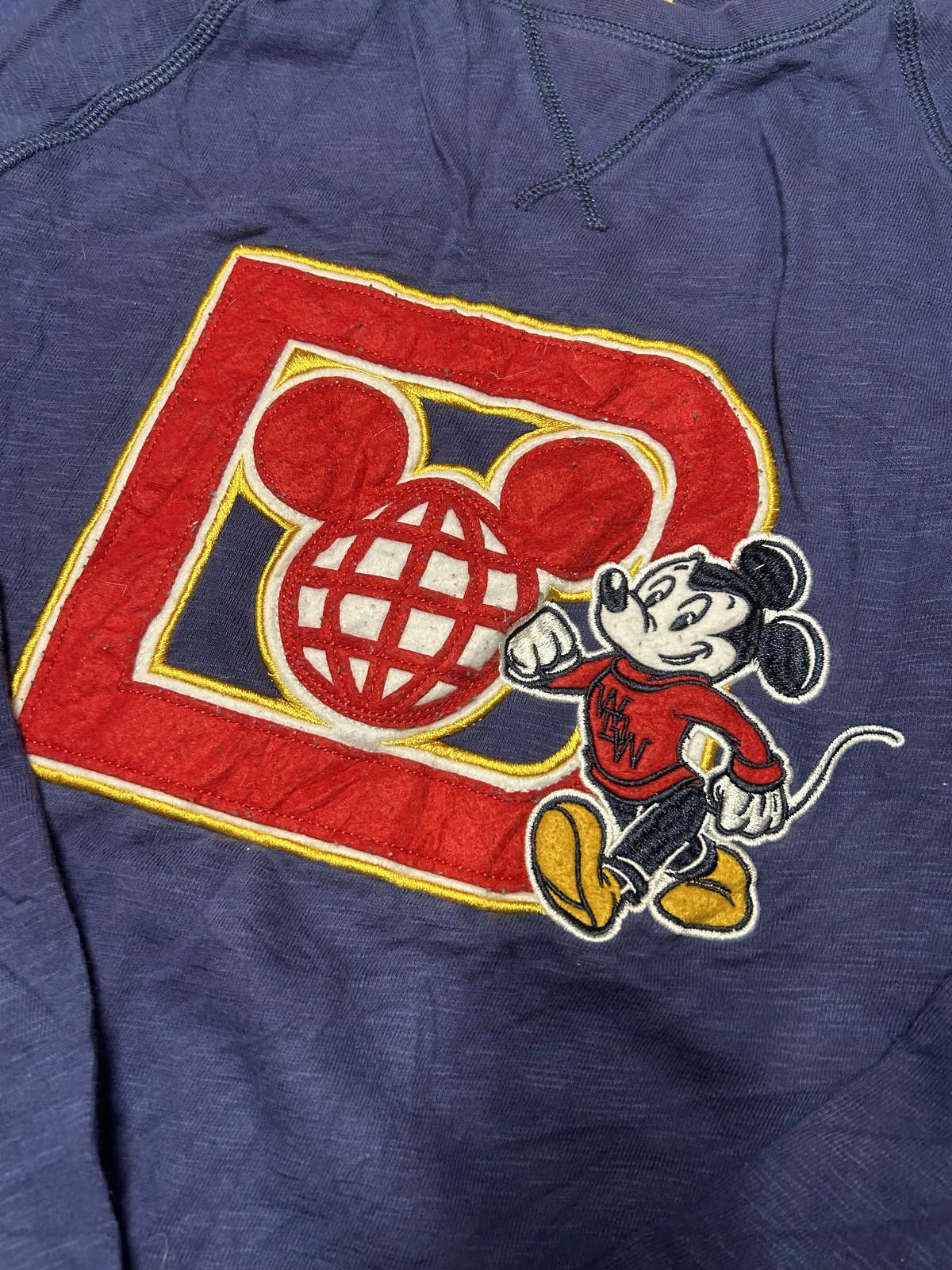Designer Disney Parks Mickey Mouse Sweatshirt - Vintage Style Size US L / EU 52-54 / 3 - 3 Thumbnail