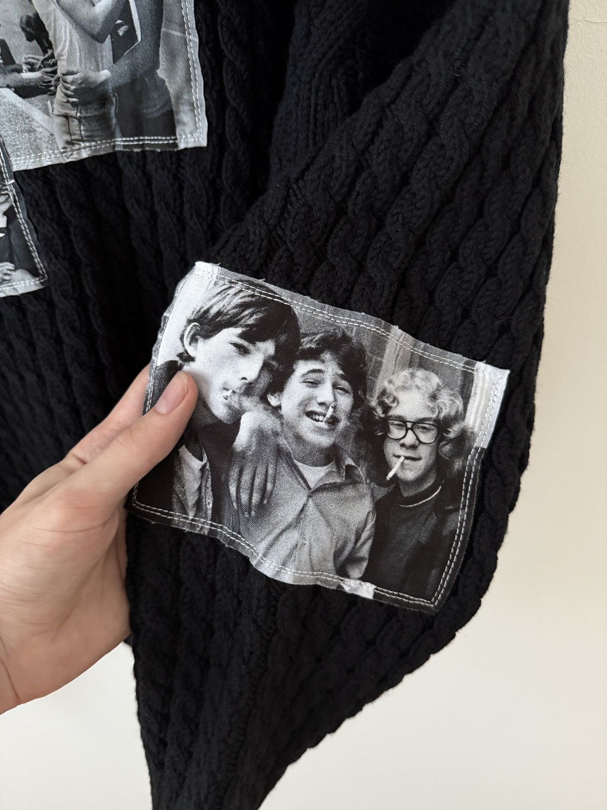 Takahiromiyashita The Soloist. Photo Patch Cable Knit Sweater Size US S / EU 44-46 / 1 - 7 Thumbnail