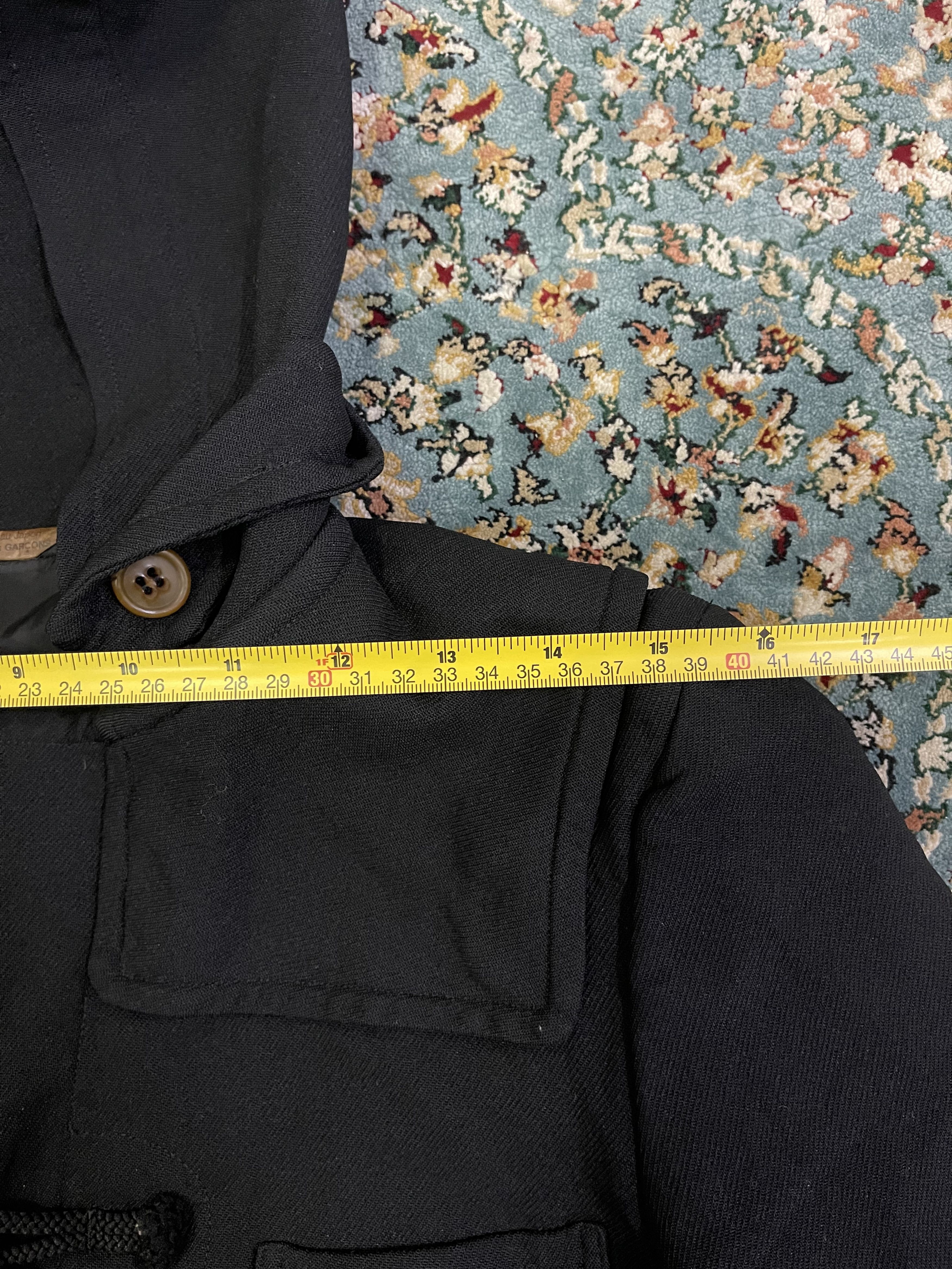Comme des Garcons Homme Plus Vintage CDG Homme Plus Duffle Jacket Toggle Buttons Size S / US 4 / IT 40 - 10 Thumbnail