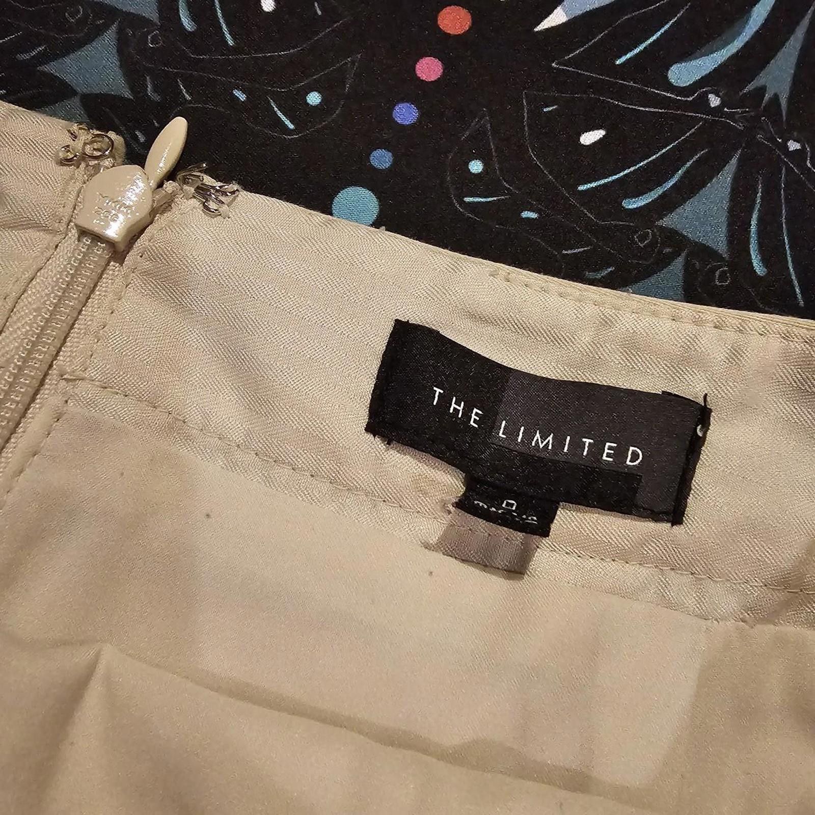 Designer THE LIMITED Women's Multicolored Skirt Size 25" / US 0 / IT 36 - 5 Thumbnail