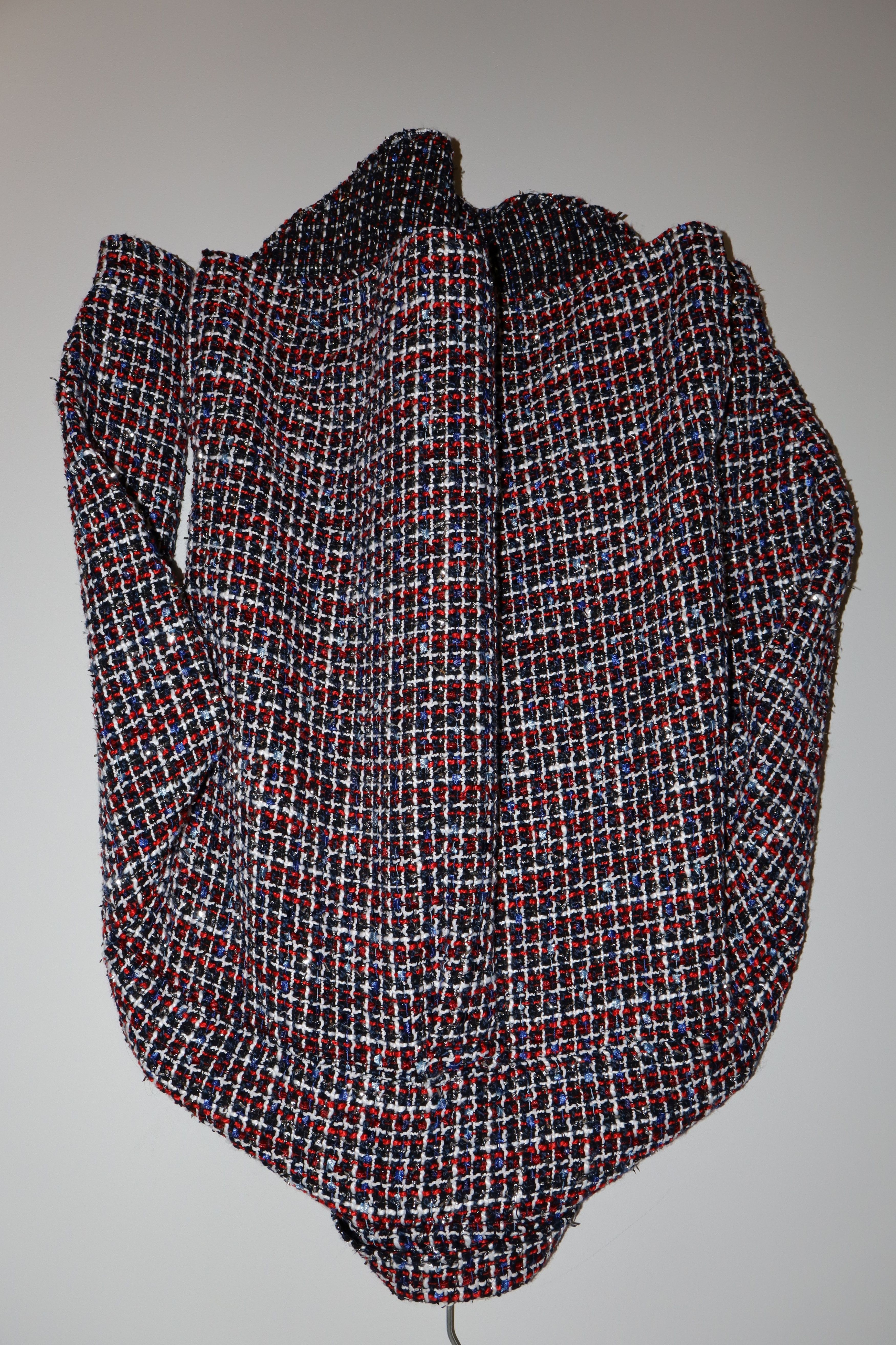 Faith Connexion oversized tweed jewel shirt Size US S / EU 44-46 / 1 - 4 Thumbnail