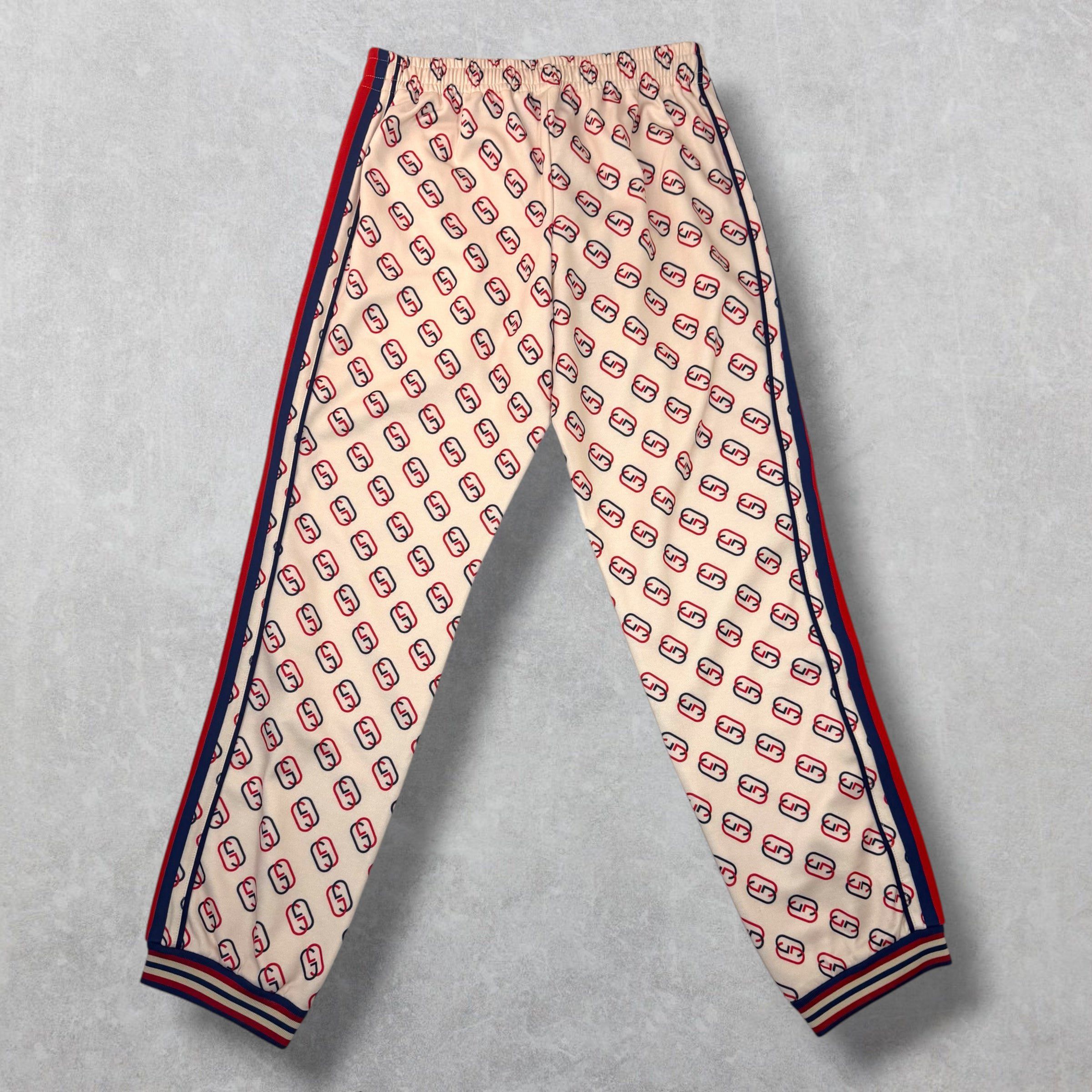 Gucci Gucci Interlocking GG Ivory Joggers XS Size US 28 / EU 44 - 3 Thumbnail