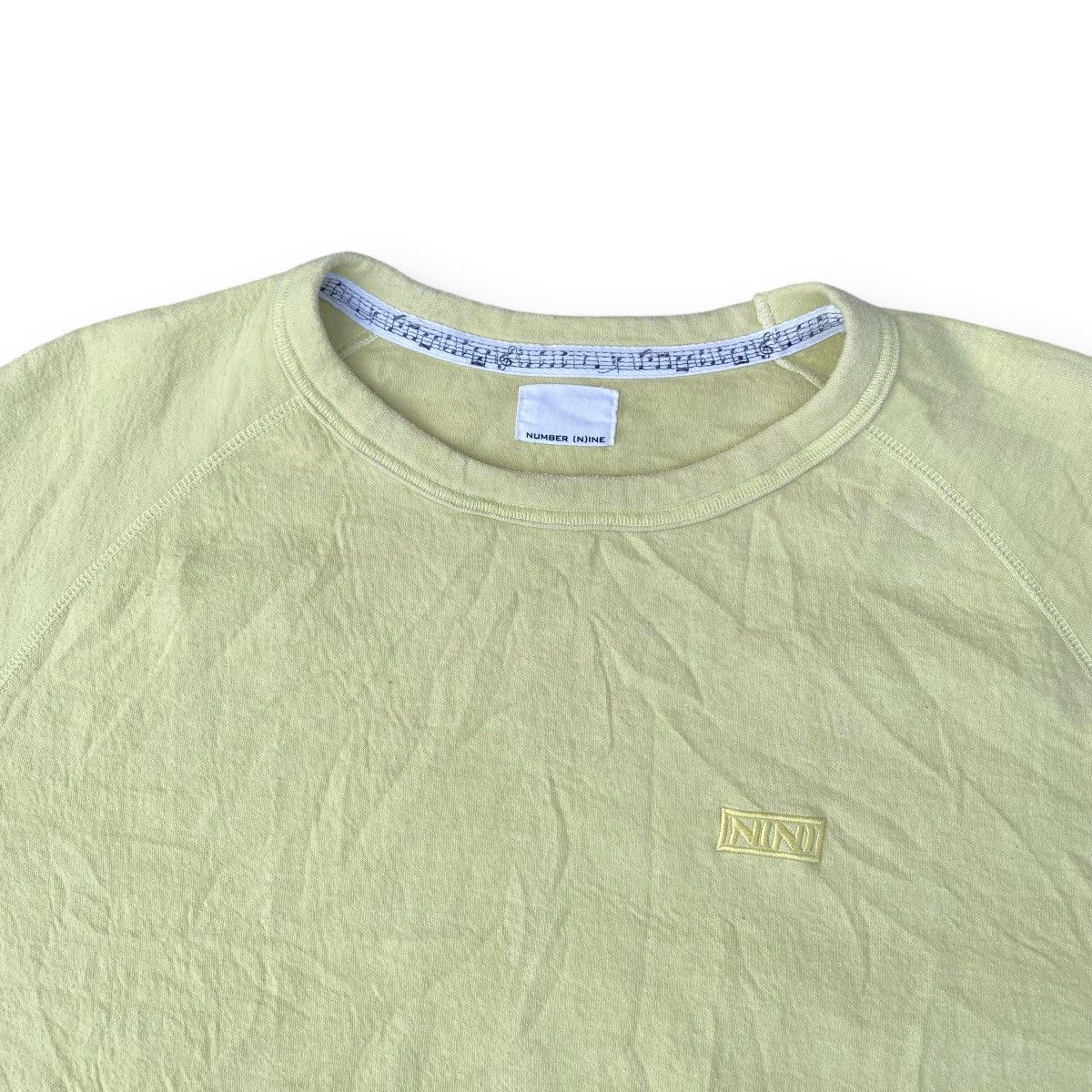 Vintage Number Nine Short Sleeve Sweatshirt. #E4