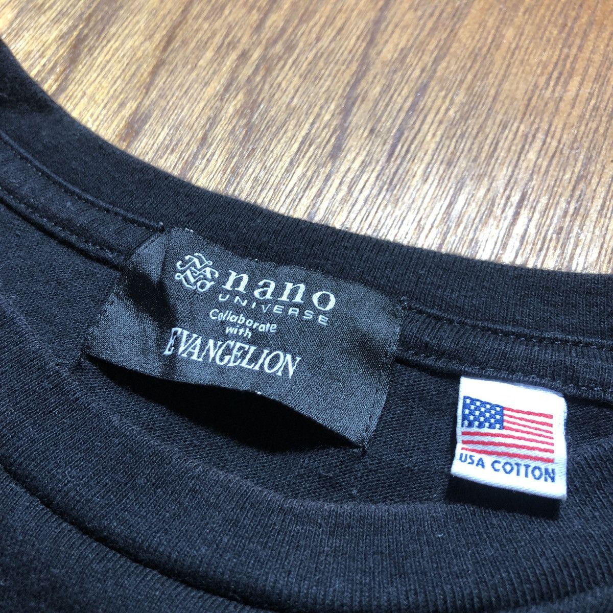 Anime × Japanese Brand Neon Genesis Evangelion X Nano Universe Tee Size US S / EU 44-46 / 1 - 7 Thumbnail