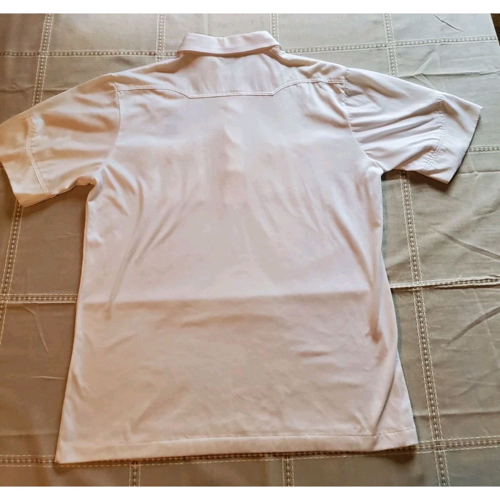 NCAA Northwestern Wildcats White Golf Polo Dual Pockets Size M Size US M / EU 48-50 / 2 - 4 Thumbnail