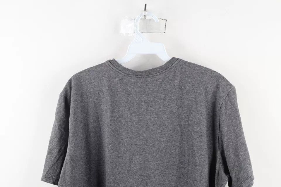 Nike × Vintage Nike Cut Spell Out Duke University Blue Devils T-Shirt Gray Size US L / EU 52-54 / 3 - 13 Thumbnail