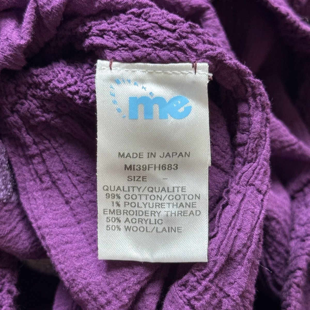 Issey Miyake Issey Miyake Me - Flower Embroidered Design Pleated Dress Size ONE SIZE - 9 Thumbnail