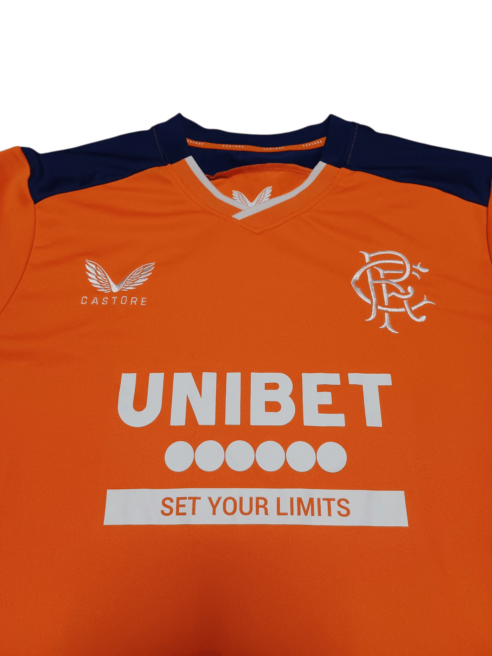 Castore RANGERS GLASGOW CASTORE 2022/2023 SOCCER JERSEY Size US S / EU 44-46 / 1 - 2 Thumbnail