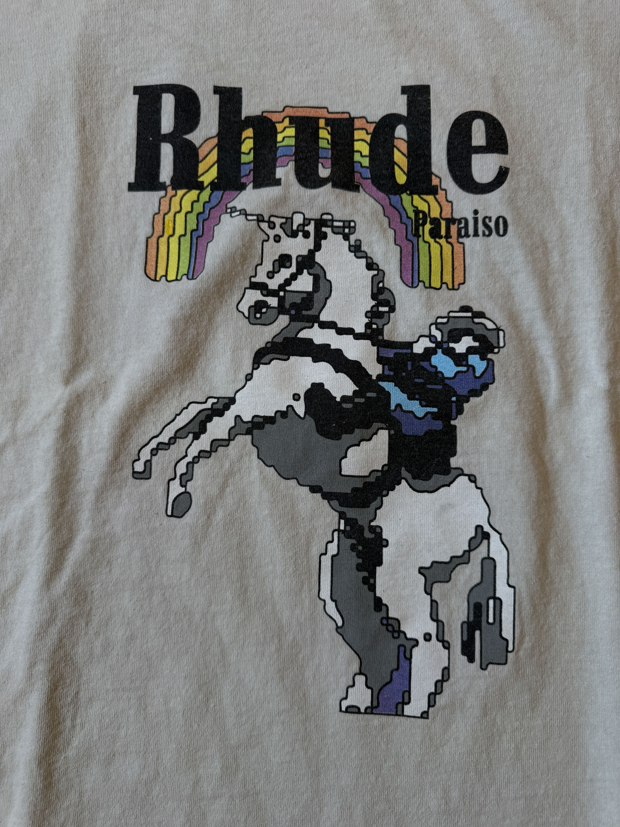 Rhude Rhude unicorn logo tee - Men's S Size US S / EU 44-46 / 1 - 2 Thumbnail