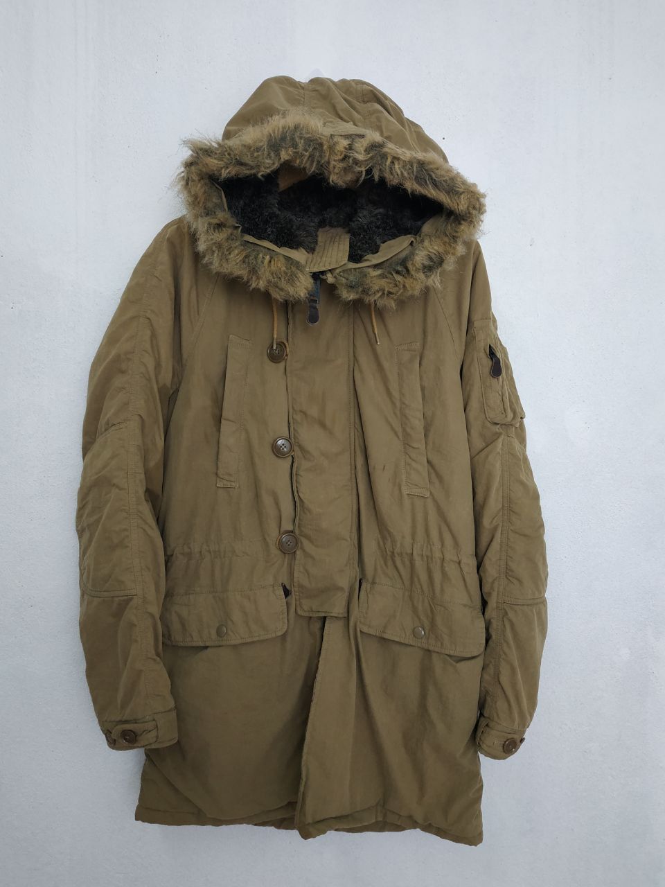 Vintage Japanese Brand Hoodie Parkas Jacket