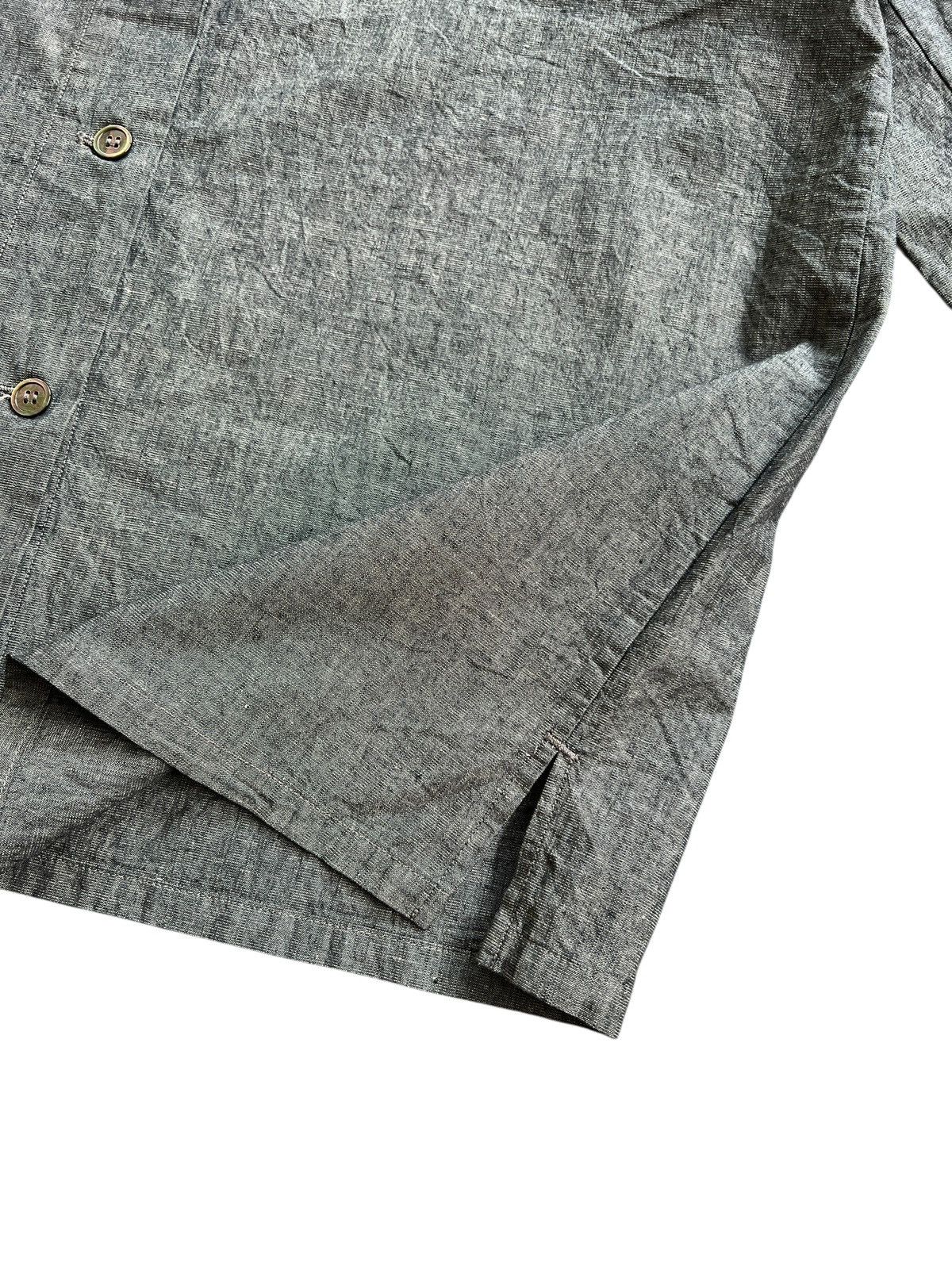 Yohji Yamamoto 1990s Y’s For Living Mandarin Collar Light Outer Size L / US 10 / IT 46 - 6 Thumbnail