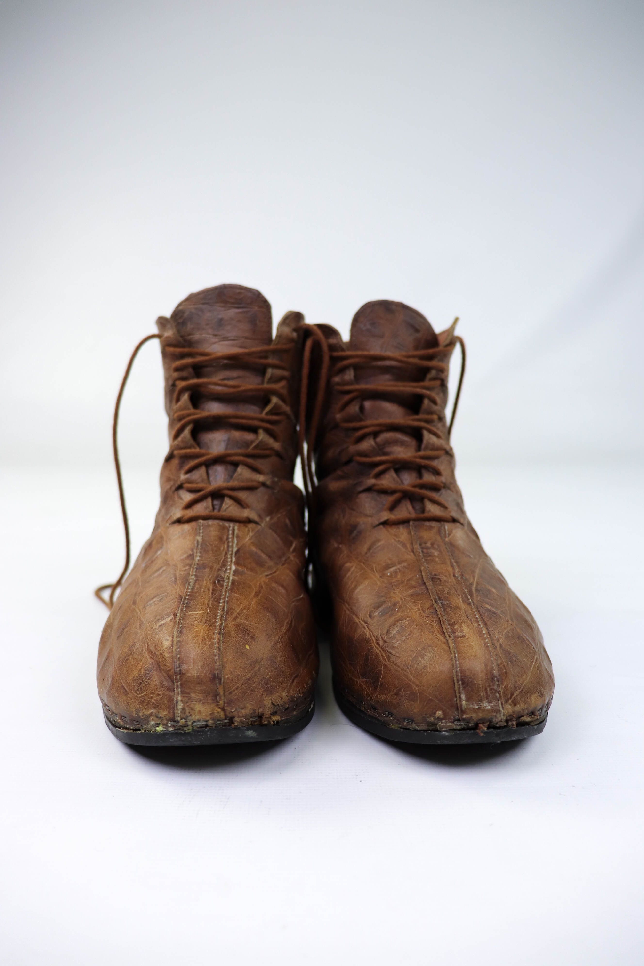 Vintage Jan Jansen Vintage Distressed Crocodile Leather Boots Size US 8 / EU 41 - 6 Thumbnail