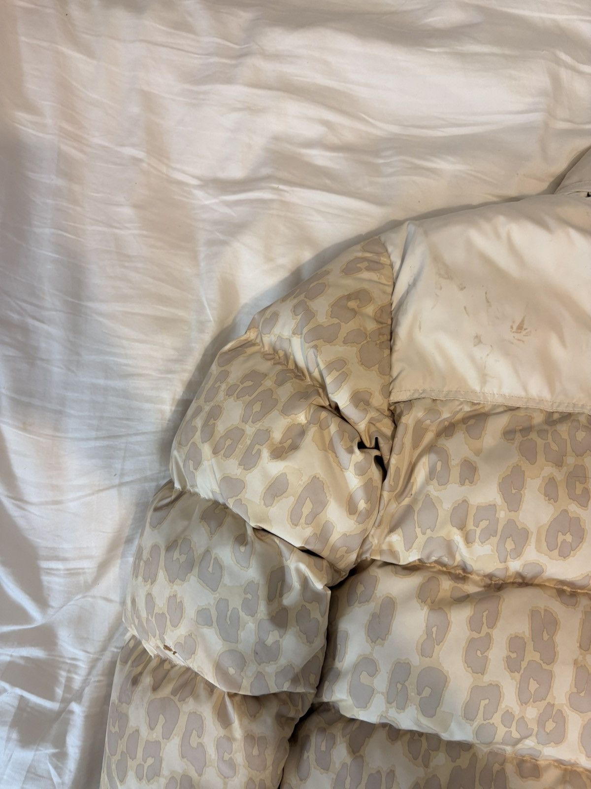 The North Face The North Face 1996 Retro Nuptse Leopard Print Puffer Beige Size XS / US 0-2 / IT 36-38 - 12 Thumbnail