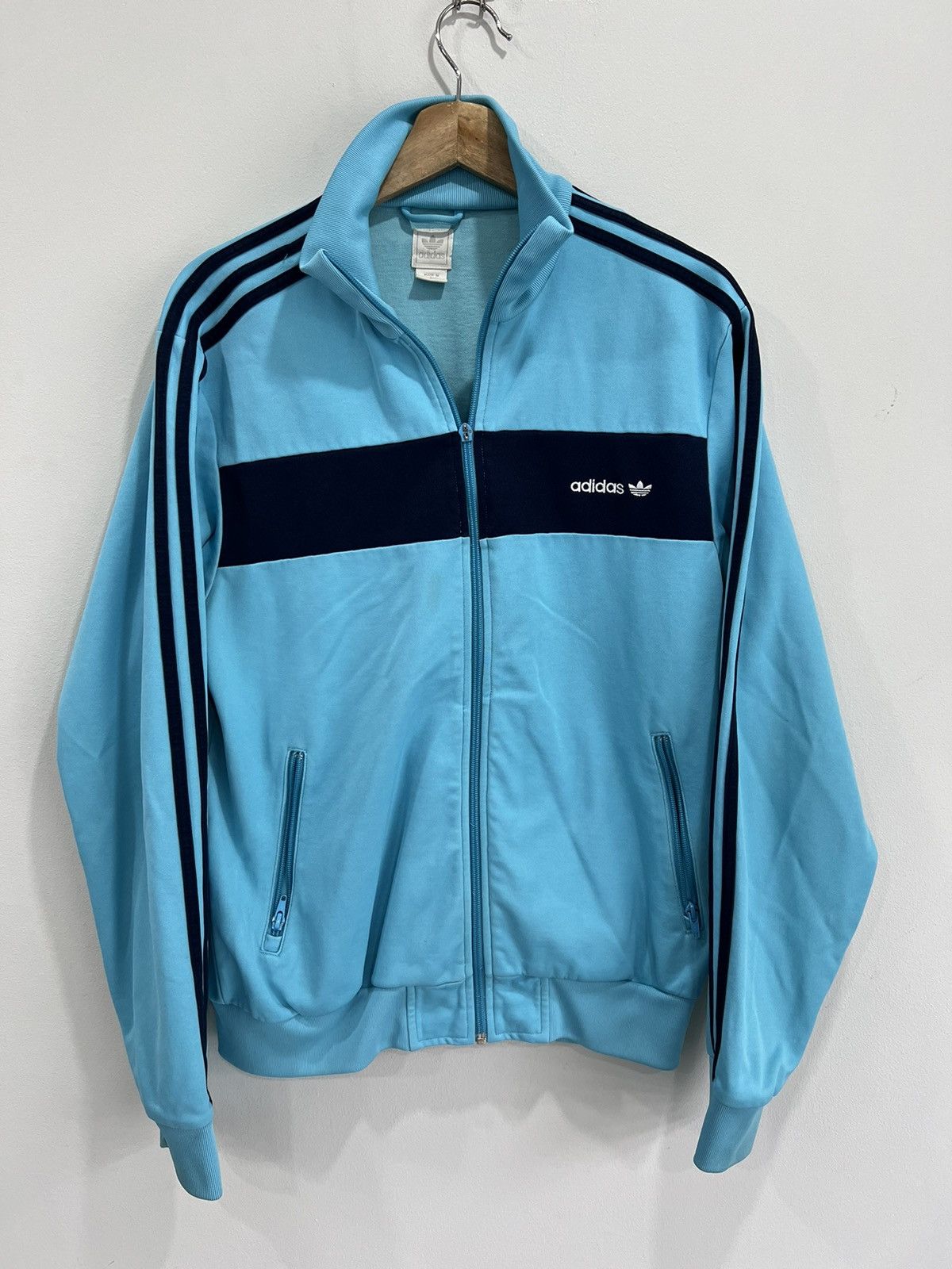 Adidas Vintage Adidas Y2K Track top sweater zip up Size US L / EU 52-54 / 3 - 1 Thumbnail