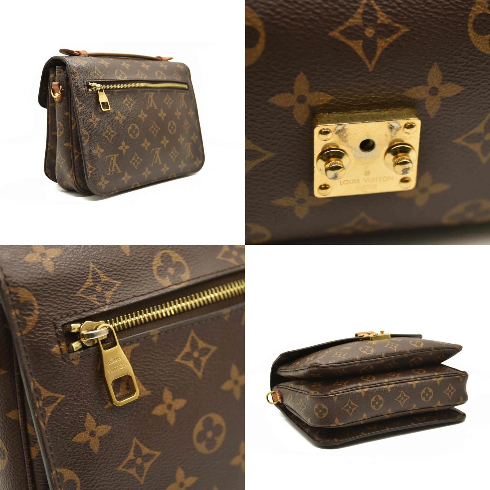 Louis Vuitton Louis Vuitton Monogram Pochette Metis PL1138 Size ONE SIZE - 3 Thumbnail