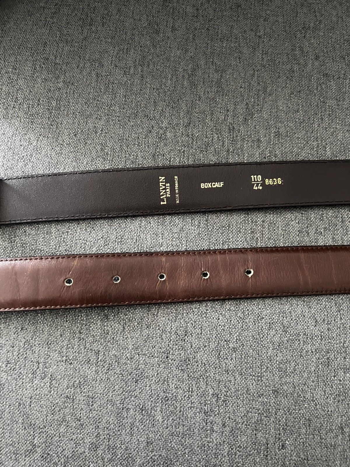 Lanvin Lanvin Belt Vintage Brown Size ONE SIZE - 11 Thumbnail