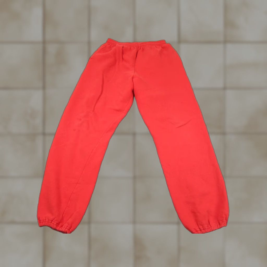 Russell Athletic VINTAGE Russell Sweatpants Mens L Red Fleece Made in USA 90s Sweatpants Pants Basketball Jogger Elastic Waist Size US 33 - 1 Thumbnail