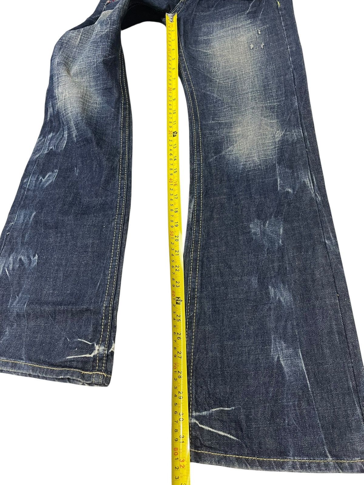 Japanese Brand Vintage Vanity Flare Jeans Wing Streetwear Size US 29 - 10 Thumbnail