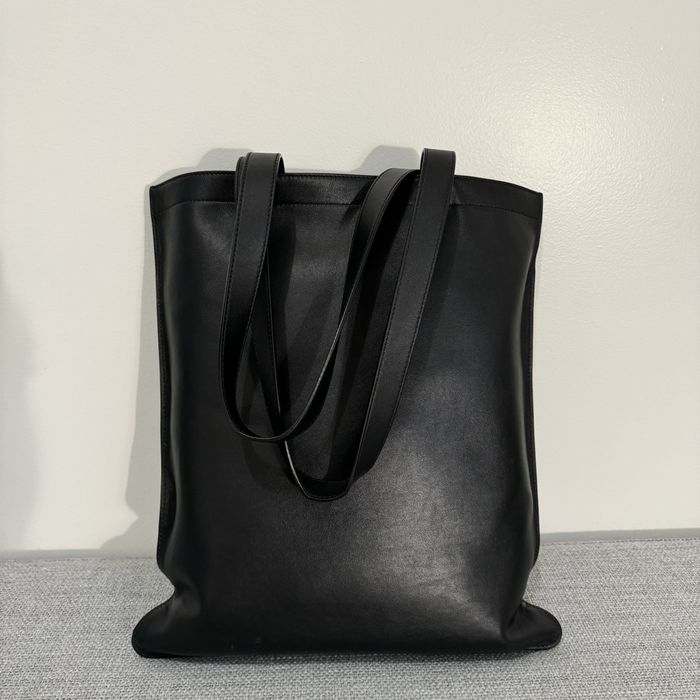Fendi Fendi Black Leather Tote Bag | Grailed