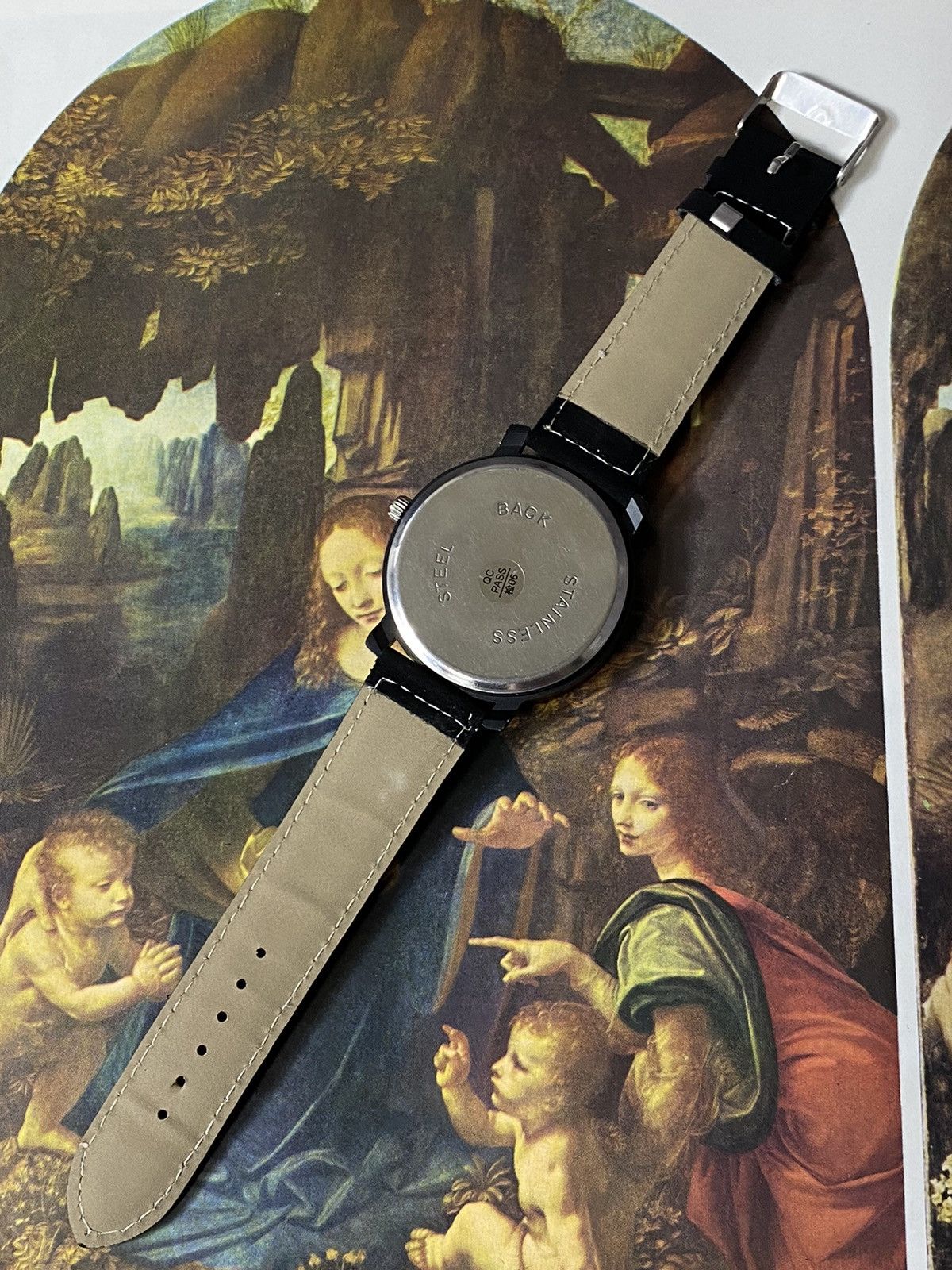 Jewelry × Vintage Sleek Black Minimalist Design Watch Size ONE SIZE - 5 Thumbnail
