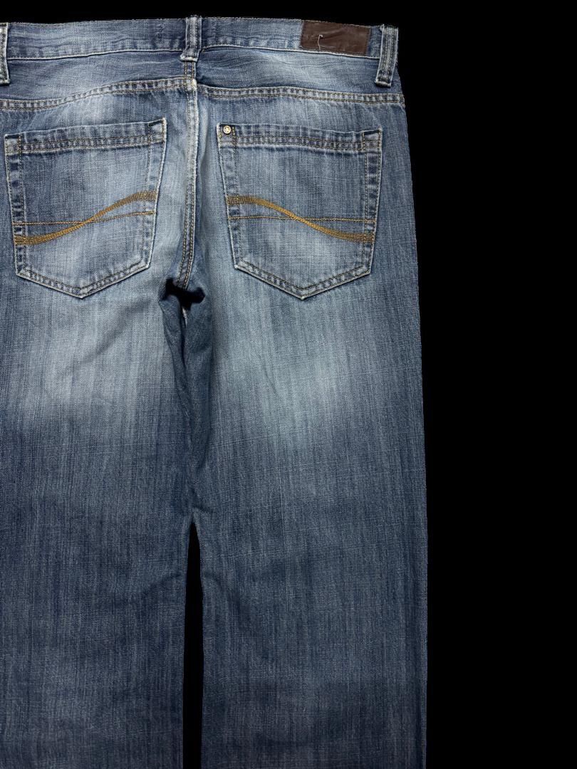 JACKROSE Vintage Japanese Sick Faded Distressed Straight Denim Jeans Size US 32 / EU 48 - 17 Thumbnail