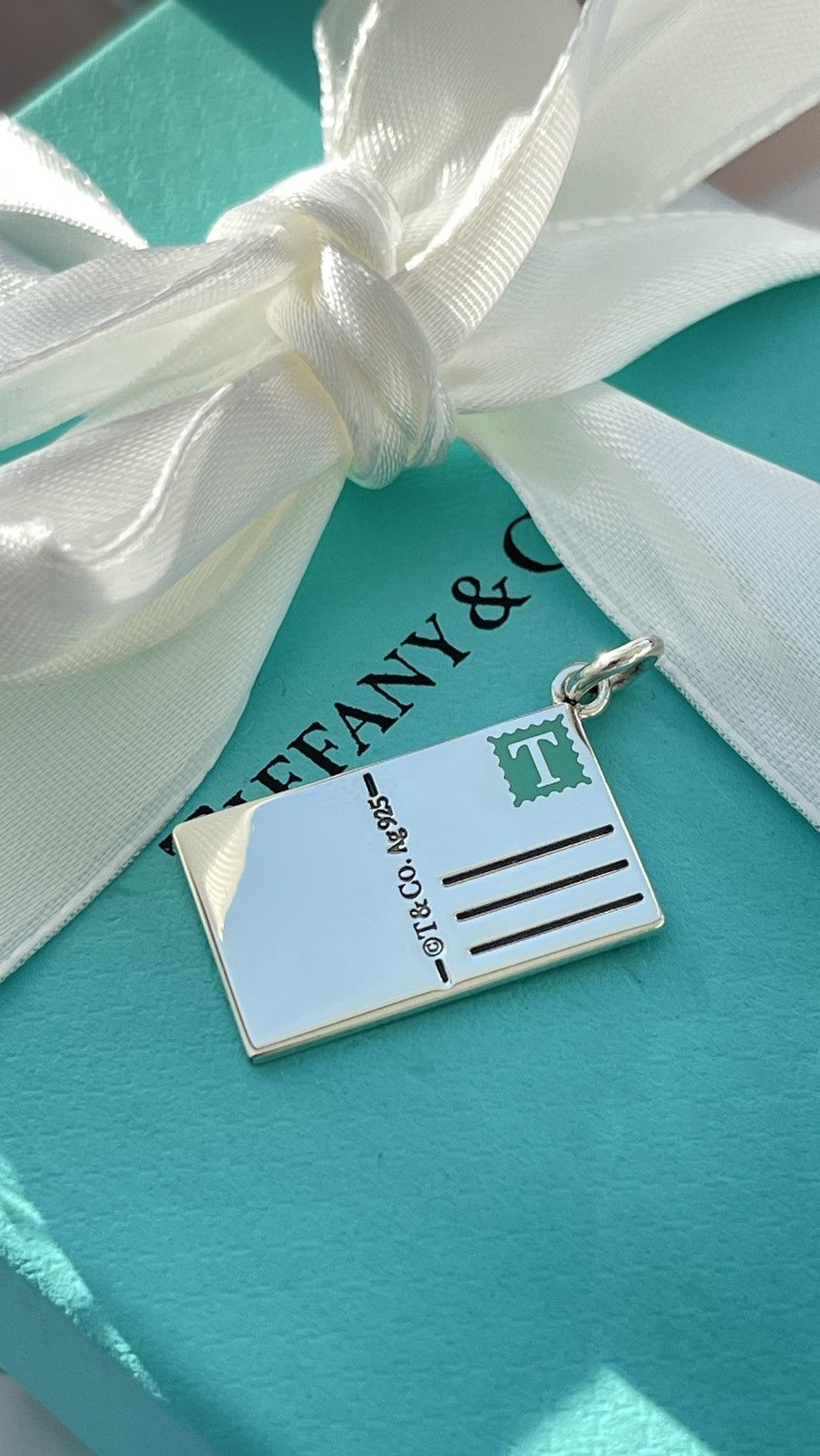 Tiffany & Co. Tiffany Miami Postcard Charm in Sterling Silver NEW with box Size ONE SIZE - 7 Thumbnail