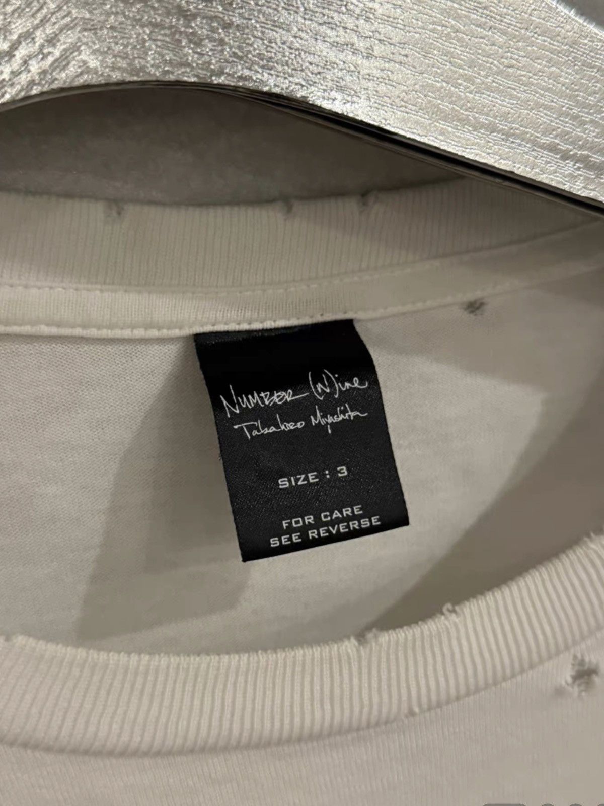 Number (N)ine Number (n)ine tee Size US L / EU 52-54 / 3 - 2 Thumbnail