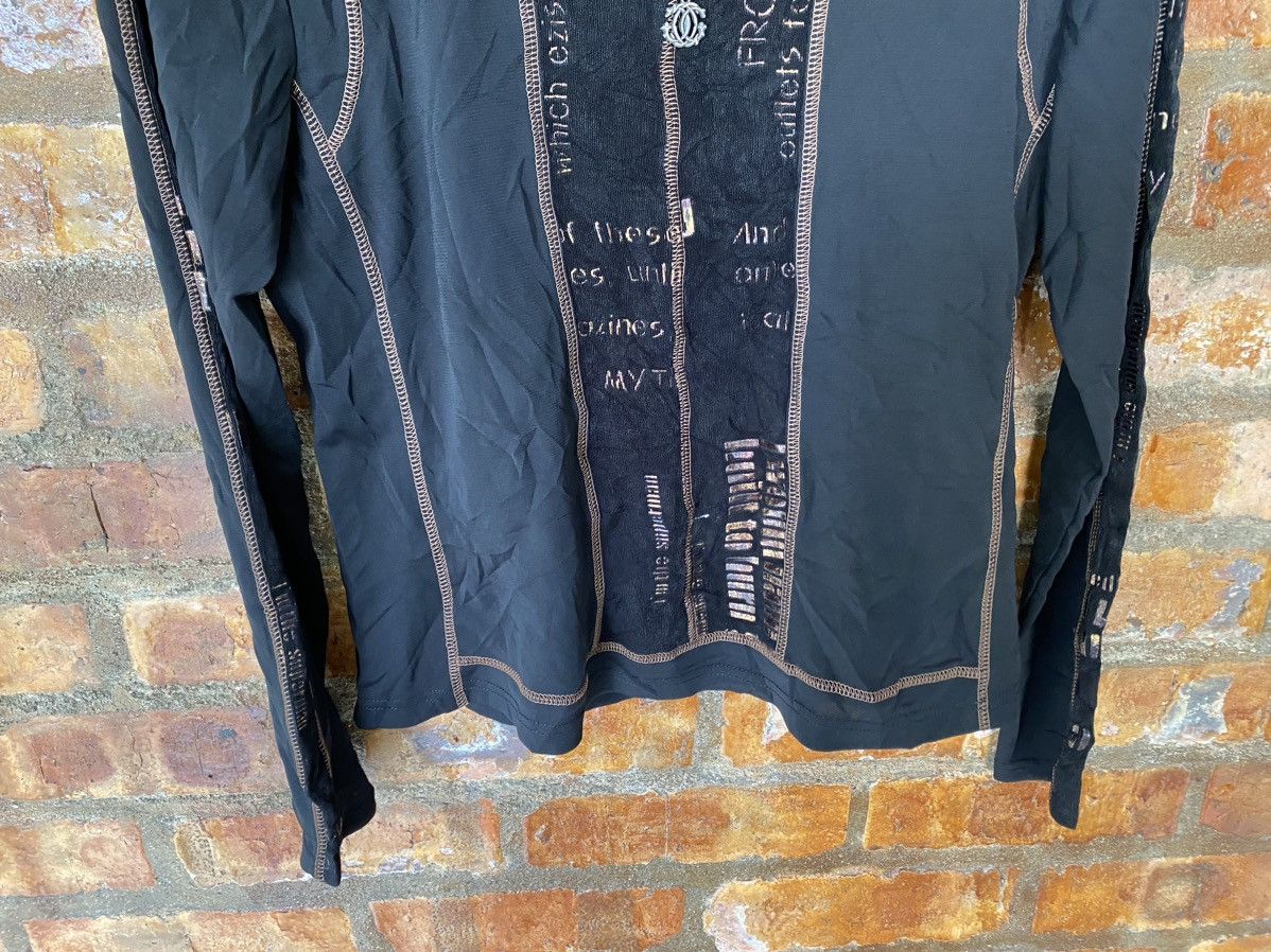 If Six Was Nine × Japanese Brand × Shellac 1990s Meunier Japan Anarcy Poem contra stitch Size S / US 4 / IT 40 - 4 Thumbnail