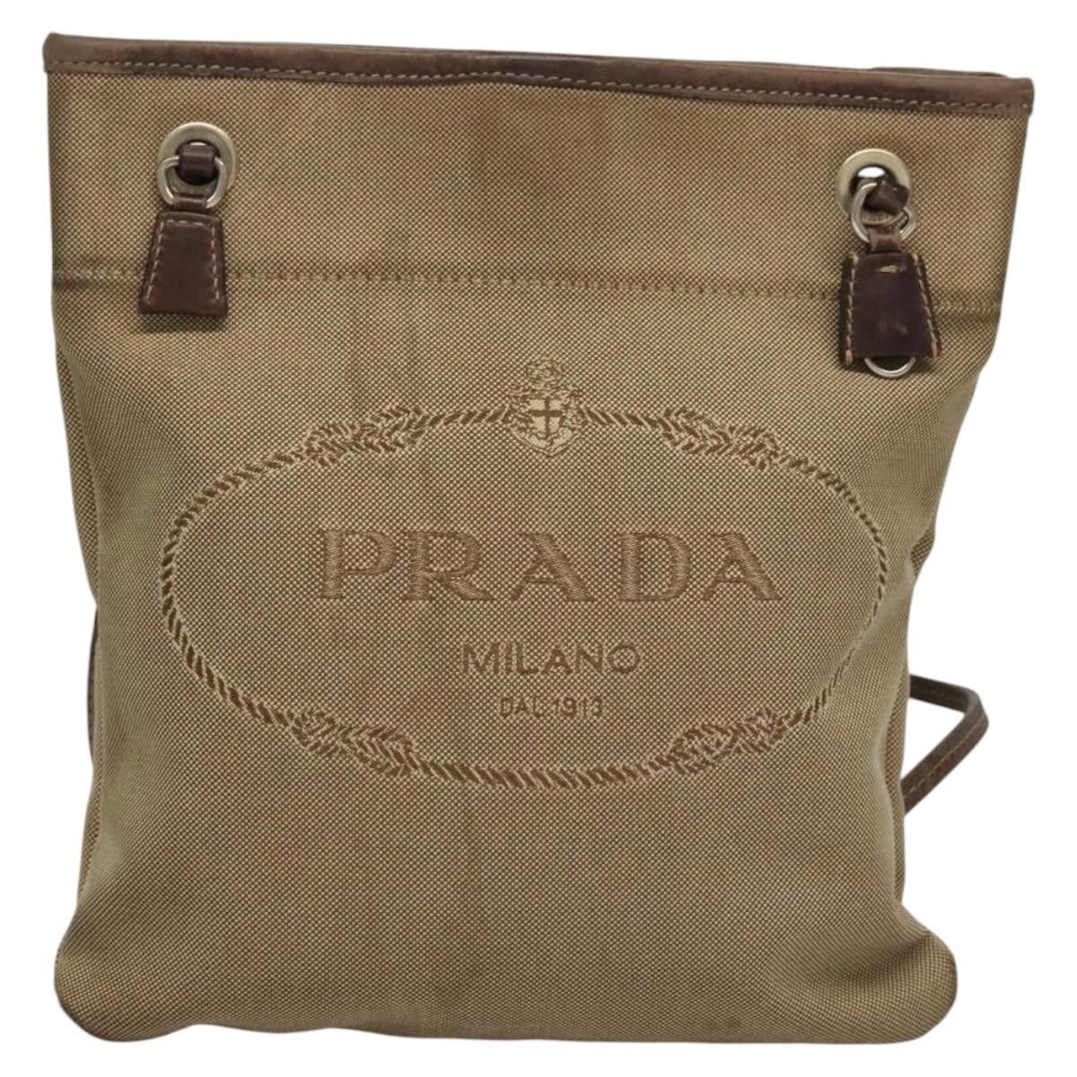 Prada PRADA Shoulder Bag Canvas Beige Size ONE SIZE - 2 Thumbnail
